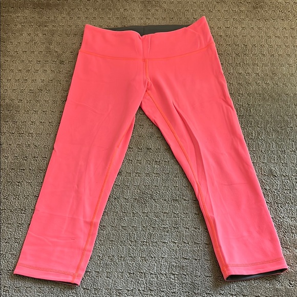 lululemon athletica Pants - Lululemon - Coral/ Pink Leggings